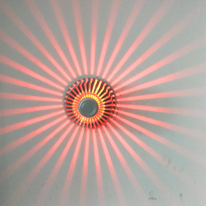 Lámpara de Pared LED con Diseño Moderno y Creativo de Girasol, Control Remoto, Montaje en Superficie, para Pasillo, Sala de Estar y Dormitorio - Product Image 2