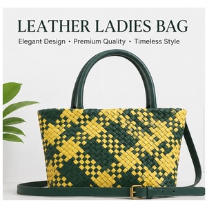 Premium Quality Genuine Leather Ladies Handbag Luxury Designer Shoulder Bag for Women Daily Office and Travel Available For Sale - Product Image 1