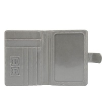 Porte-passeport en cuir avec logo personnalisé et blocage RFID-Porte-cartes de voyage Accessoires pour hommes et femmes