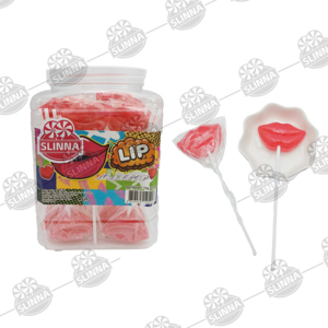 Sucettes dures OEM <span class=keywords><strong>Halal</strong></span> en forme de lèvres rouges, bonbons fantaisie mignons en forme de lèvres, sachet de bonbons pour la Saint-Valentin, vente en gros - Product Image 1