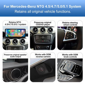 Autoabc Nueva Pantalla Ultrafina de 12.3 Pulgadas con Sistema Linux para Montaje en el Tablero de <span class=keywords><strong>Mercedes</strong></span>-<span class=keywords><strong>Benz</strong></span> Clase <span class=keywords><strong>E</strong></span> GLK, Compatible con CarPlay y Android Auto NTG - Product Image 5