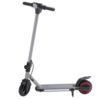 Trottinette électrique pour enfant, pliable, cadre en alliage d'aluminium, suspension avant de 6,5 pouces, vitesse intelligente de 16 km/h, capacité de charge de 70 kg