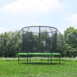 Zoshine trampoline 10ft Manufacturer child/kids trampolines round 10ft trampoline outdoor with safety net