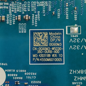 Placa Base Original Nueva para Dell Latitude 5520/Precision 3560, i7-1185G7 0G60M3 South Peak 15 TGL MB 8L 19819-1 - Product Image 3