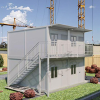 Bâtiment modulaire préfabriqué YT, conteneur démontable, bureau temporaire mobile, panneau sandwich en acier, couleur et taille personnalisables