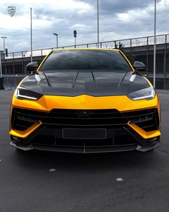 Kit carrosserie personnalisé pour Lamborghini <span class=keywords><strong>URUS</strong></span> <span class=keywords><strong>S</strong></span>, kit de style LD modifié, fibre de carbone, lèvre avant, capots, diffuseur arrière, aileron arrière - Product Image 3