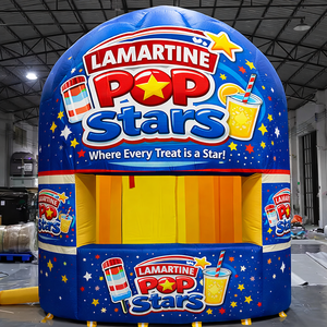 Stand de vente gonflable personnalisé pour événements, kiosque alimentaire de fête, présentoir promotionnel, tente de concession - Product Image 6
