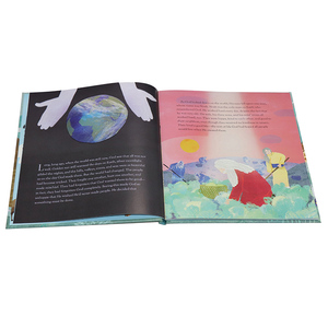 หนังสือนิทานแบบพับได้ คลาสสิก ใช้แล้วทิ้ง ดีไซน์พิมพ์สี่สี กระดาษอาร์ต รูปทรงสี่เหลี่ยมผืนผ้า เป็นมิตรกับสิ่งแวดล้อม สำหรับตกแต่ง - Product Image 1