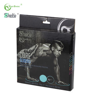 Zhensheng Personnalisé Push-Up Planchers Coulissants Gym Pilates Planeurs Ab Exercice Core Curseurs Fitness Workout Disques de glisse - Product Image 6