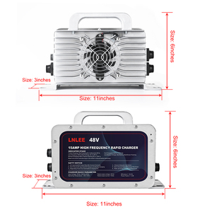 LNLEE <span class=keywords><strong>Chargeur</strong></span> de batterie <span class=keywords><strong>solaire</strong></span> intelligent personnalisé Multi Auto 24v-72v pour vélo Lihium Ion Gel Agm Lead Acid BTS Industrial - Product Image 4