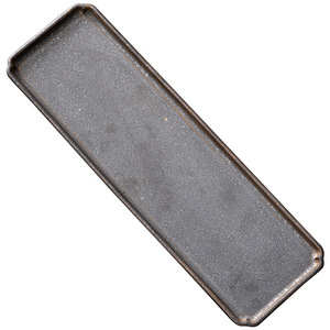 Bandeja de té rectangular de cerámica, bandeja retro para preparación de té en seco, para mesa de té en casa, estilo simple - Product Image 5