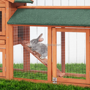 Modern Windproof Middle-Size Wood Chicken Coop Wooden Rabbit House for <b>Small</b> Animals - Product Image 5