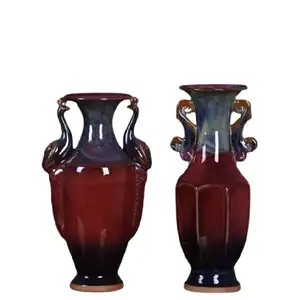 New Style Chinese Floor Ceramic Großer Boden Porzellan Vase Dekoration große Vase Indien Amphore Vase