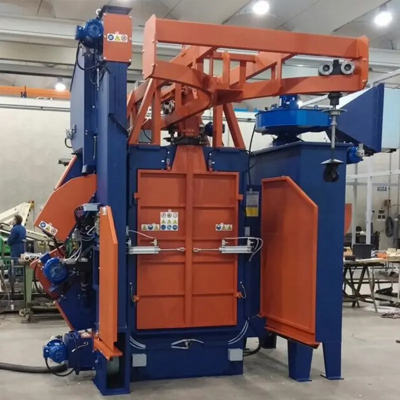 China Manufacturer Engine Cylinder Cover Sand Blasting Equipment Type Shot Blasting Machine