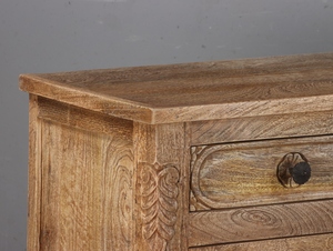 Elegant Solid Wood <b>Sideboard</b> <b>Storage</b> Cabinet with Modern Style for Dining Room Living Room Hotel Apartment Furniture Export - Product Image 6