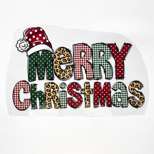 Venta caliente Navidad <span class=keywords><strong>Grinch</strong></span> nuevos diseños Serigrafía transferencia Plastisol Impresión trineo arco DTF transferencia de calor para sudaderas con capucha - Product Image 2