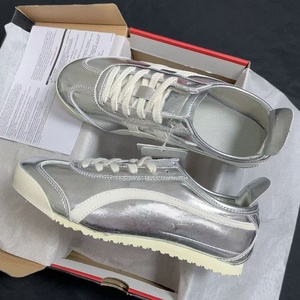 Chaussures plates en cuir de créateur pour femmes, chaussures de sport de haute qualité pour hommes et femmes, chaussures de marche décontractées d'extérieur pour étudiants - Product Image 2