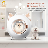 Séchoir Professionnel Intelligent pour Animaux de Compagnie EUR PET – Grande Cabine de Séchage pour Poils de Chats