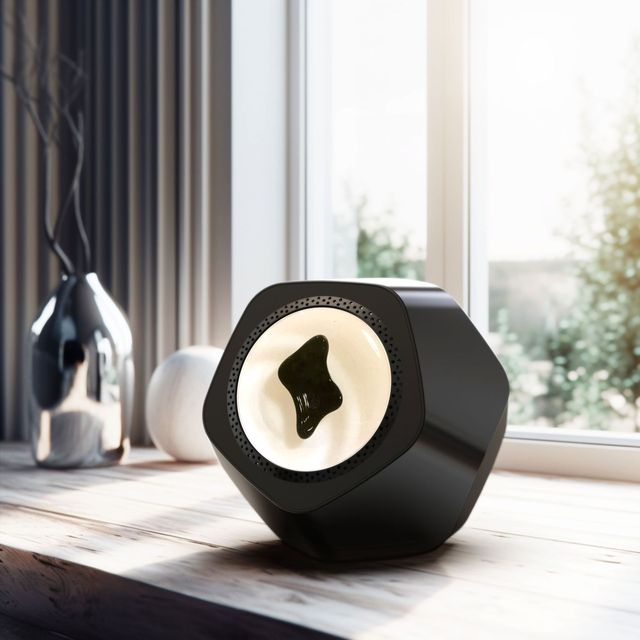 Wireless Magnetic Fluid Speaker Coolest Music Visualization Floating Ferrofluid BT Symbiotic Speaker Black Technology Gift
