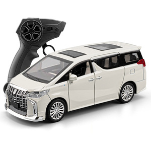 Coche de Carreras a Control Remoto de Aleación de Metal Fundido a Presión, Modelo de Coche Deportivo Toyo Ta Alphard a Escala 1/24, 2.4G, Regalos Coleccionables - Product Image 1