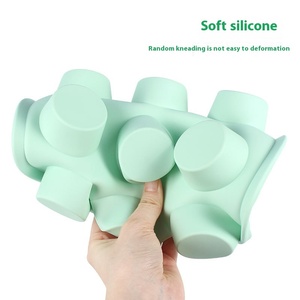 Stampo per torte in Silicone bicolore bordino Maufen Toast <span class=keywords><strong>Pizza</strong></span> piatto grande multiuso pane decorazioni tazze per Muffin Dessert - Product Image 5