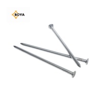 Clous en acier Q235 de haute qualité, tige lisse, diamètre 2 mm, longueur 2 pouces, norme ISO, fabricant en Chine