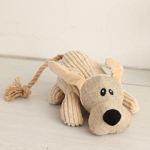 Eco-Friendly <b>Animal</b>-Shaped Dog Squeaky Toys Fashion Bite-Resistant Pet Plush Toy Fluffy Soft Pet <b>Stuffed</b> Toy - Product Image 5