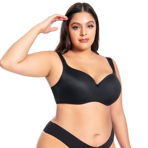 <span class=keywords><strong>Nuovo</strong></span> plus size intimo donna <span class=keywords><strong>reggiseno</strong></span> e slip set push up <span class=keywords><strong>ferretto</strong></span> Plus Size reggiseni tazza grande per le donne copertura completa - Product Image 4