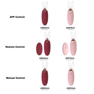 USB wiederauf lad bares kabelloses Bullet Vibrator Eiförmiges vibrierendes Sex produkt mit Fernbedienung - Product Image 6