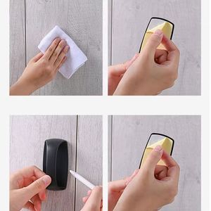 Modern Self-adhesive <b>Plastic</b> Handles Minimalist Convenient Lightweight Paste Door Dandles Wardrobe Pulls <b>Window</b> Cabinet Drawer - Product Image 3