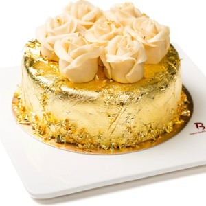 Feuilles de feuille d'or <span class=keywords><strong>brevet</strong></span>ées 8*8cm feuille de transfert comestible pour la décoration de gâteau meubles de dorure avec technique en métal plaqué - Product Image 5