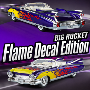 Modellino Auto d'Epoca in Lega Scala 1:24 con Funzione Pull-back, Suono e Luci, Pezzo Decorativo per Casa - <span class=keywords><strong>Cadillac</strong></span> LaCrosse Floral - Product Image 2