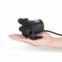 Pompe à eau solaire 24V DC, pompe submersible sans balais pour la circulation des refroidisseurs, étang à poissons, résistante à la corrosion, fonctionnement ultra silencieux