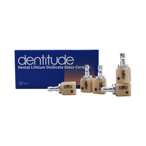 Dentitude Nhà Máy Trực Tiếp Lithium Disilicate <span class=keywords><strong>CAD</strong></span>/Cam Nha Khoa Phòng Thí Nghiệm Thủy Tinh Gốm Khối C14 Thiêu Kết Miễn Phí - Product Image 3