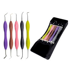 Kit de Instrumentos Dentales de Silicona para Rellenos de Composite, 5 Piezas, Herramientas Manuales Clase I, Certificación CE - Product Image 1