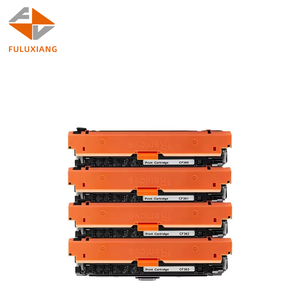 FULUXIANG 508A <span class=keywords><strong>CF360A</strong></span> CF361A CF362A CF363A Imprimante Cartouche De Toner Pour HP Color LaserJet Enterprise M552dn/553dn/552n/552x/577dn - Product Image 1