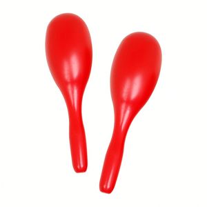 Ensemble de maracas et de marteaux à sable professionnels Sendi, instrument de percussion en plastique durable pour les performances live, Tianjin KTV Bar Stage - Product Image 3