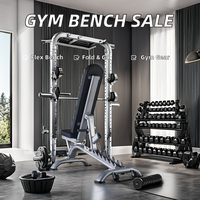 Banc de musculation pliable en métal réglable pour haltères, équipement de gym commercial, usage domestique, pour musculation et presse à barre – Offre Spéciale