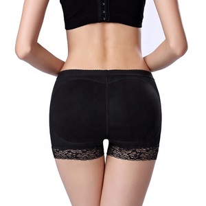 Culotte gainante en dentelle pour femme avec rembourrage en éponge pour rehausser les fesses, modèle 8816 # - Product Image 1