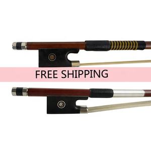 Livraison gratuite Pièces d'instruments de musique à cordes de haute qualité Archet de violon Forme octogonale professionnelle personnalisée Archets de violon <span class=keywords><strong>en</strong></span> <span class=keywords><strong>bois</strong></span> du Brésil - Product Image 1