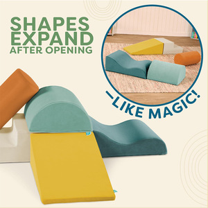 Jouets d'escalade pour enfants en mousse souple, équipement d'entraînement sensoriel, ensemble de jeux d'intérieur pour enfants de 4 à 6 ans - Product Image 3