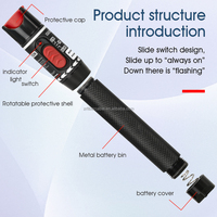 Localisateur Visuel de Défauts (VFL) à Source Laser Rouge pour Fibre Optique, Type Stylo, 1mW, 5mW, 10mW, 20mW, 30mW, 50mW, 60mW, Portée 10km, 30km, 50km - Prix