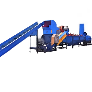 Full automatico PP PE PET HDPE LDPE rifiuti di plastica di riciclaggio dei rifiuti di plastica prezzo della macchina - Product Image 1