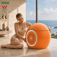 WC intelligent monobloc avec réservoir d'eau intégré, chasse d'eau automatique par capteur, siège chauffant en céramique, télécommande, siphon en S, à poser au sol