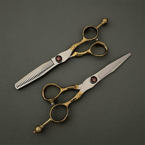 Ciseaux de coiffure professionnels 6 pouces, ciseaux à effiler en acier inoxydable pour droitiers, outils de beauté et de barbier - Product Image 5