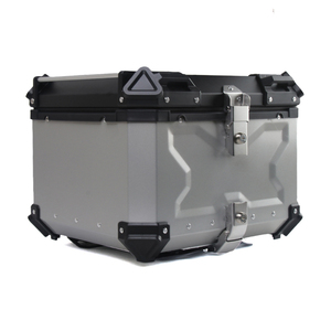 Caja trasera de aleación de aluminio <span class=keywords><strong>Baul</strong></span> <span class=keywords><strong>Moto</strong></span> Universal motocicleta caja trasera superior 55L <span class=keywords><strong>para</strong></span> motocicleta grande - Product Image 2
