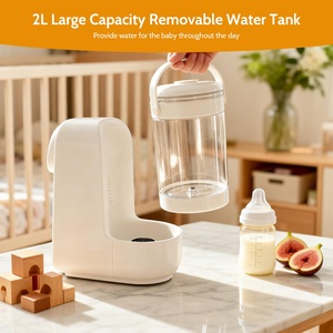 Chauffe-biberon et réchauffeur de lait infantile pour café, céréales, thé, avec option de température précise, récipient en verre de 2 L, acier inoxydable 316, veilleuse - Product Image 3