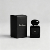 Boîtes de parfum personnalisées de luxe avec logo, flacons vides, emballage en gros pour flacons de parfum en verre