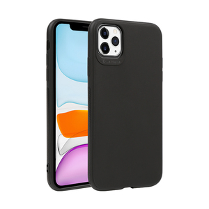 Étuis en silicone TPU souple pour la protection de l'appareil photo 3D, coques arrière pour téléphone portable, pochettes pour <span class=keywords><strong>iPhone</strong></span> 11 12 <span class=keywords><strong>13</strong></span> <span class=keywords><strong>Mini</strong></span> Pro Max, coques noires - Product Image 1