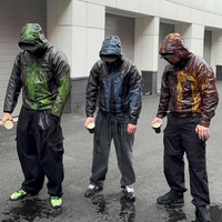 Vestes pour hommes personnalisées de haute qualité, imperméables, douces, coupe-vent, avec changement de couleur thermochromique réactif à la chaleur